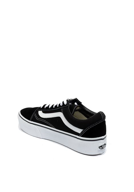 Black/white old skool platform sneaker VANS | VN0A3B3UY281PLATFORM-Y281